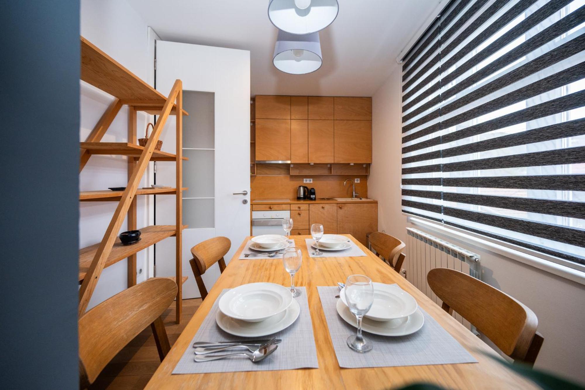 Design 1Bdr Apartment With City View Saraievo Exterior foto